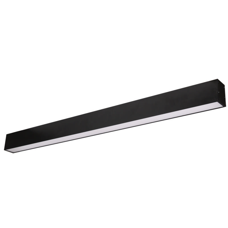 Corp Liniar Interconectabil LED Negru ETERNA 28W 4000K 1200mm IP40 Dispersor Opal - PELSAN