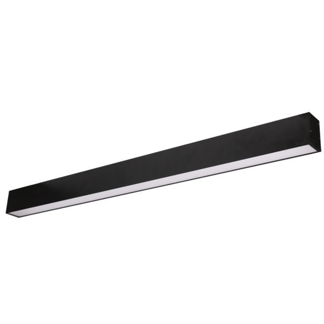 Corp Liniar Interconectabil LED Negru ETERNA 28W 4000K 1200mm IP40 Dispersor Opal - PELSAN