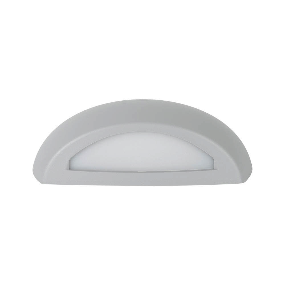Aplica Francy 6W LED E27 2700K IP66, gri, Fumagalli
