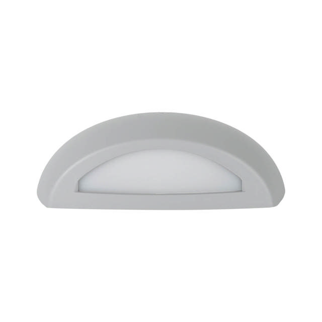 Aplica Francy 6W LED E27 2700K IP66, gri, Fumagalli