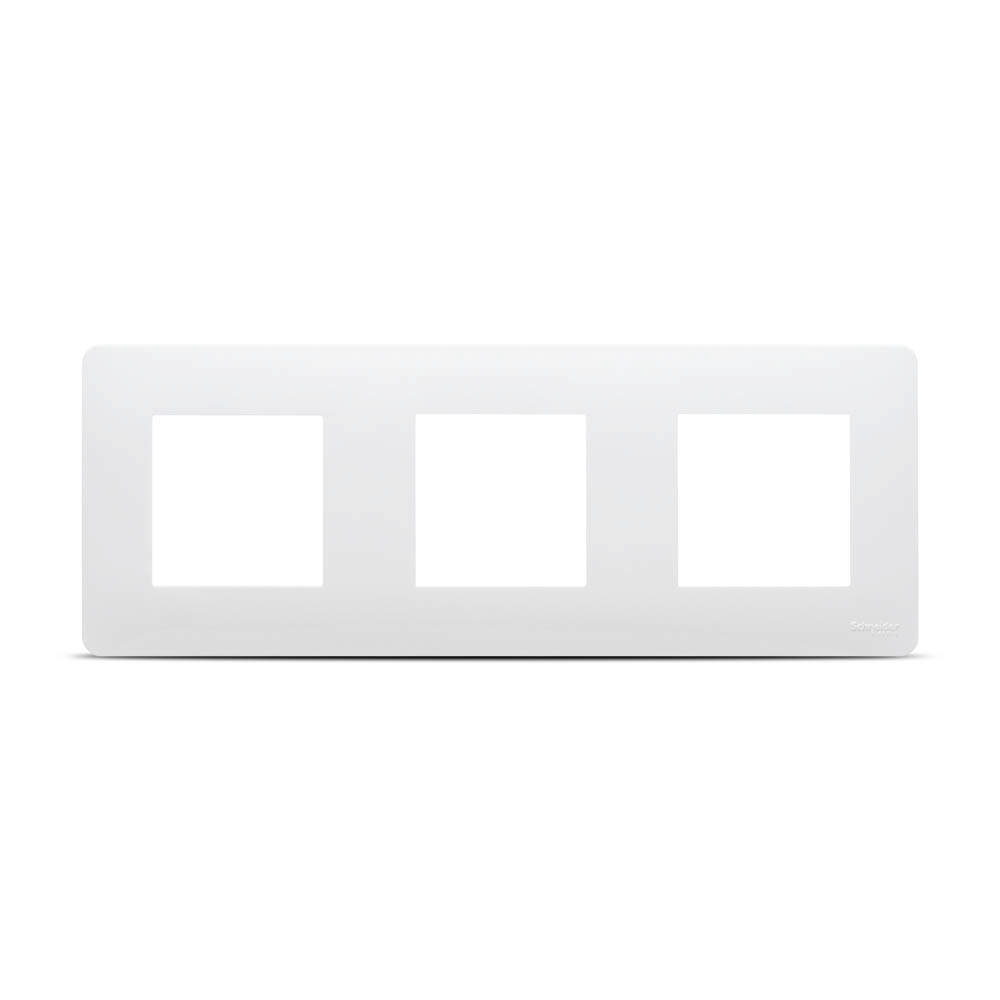 Ramă doză rotundă 3m, alb, Unica Studio NU200618