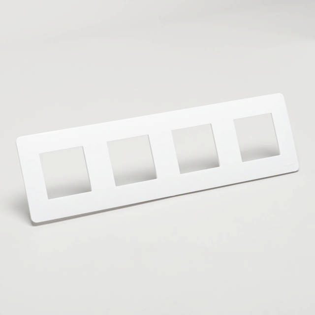 Ramă doză rotundă 4m, alb, Unica Studio NU200818