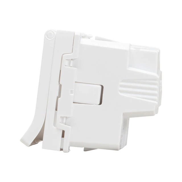 Priză cu capac schuko 2m, alb, Unica NU303718TA