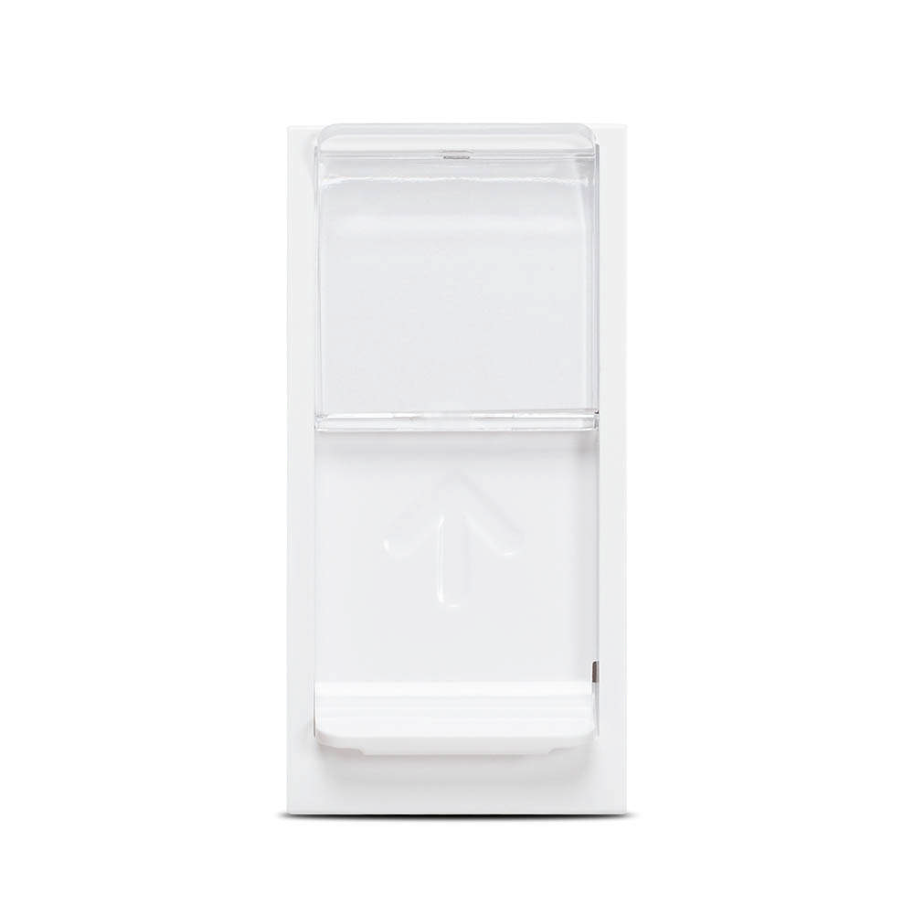 Priză RJ45 UTP CAT5e 1m, alb, Unica NU341018