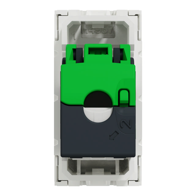 Priză RJ45 UTP CAT6 1m, alb, Schneider