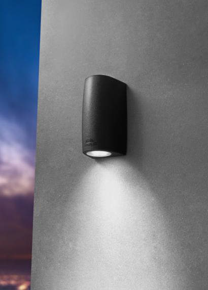 Aplică Marta 6W GU10 2700K-4000K IP55 LED, negru, Fumagalli