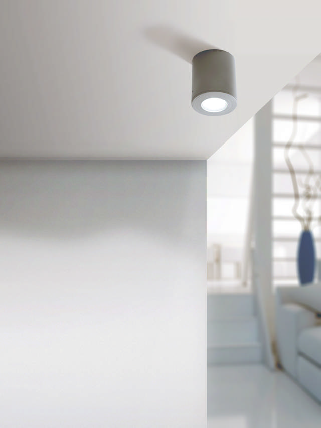 Aplică Franca 6W GU10 2700K-4000K IP55 LED, gri, Fumagalli