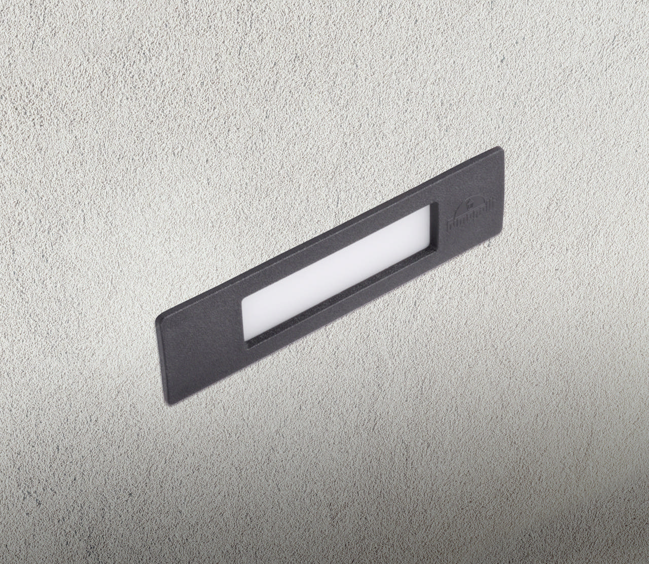 Spot scară Nina 7,5W 850lm IP55 LED, negru, Fumagalli