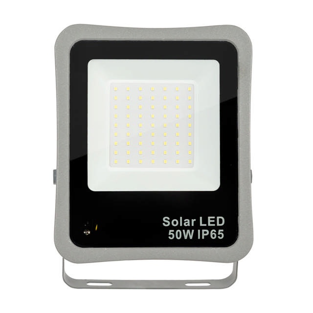 Proiector Solar LED Gri V1 50W 6500K IP65 - NOVELITE