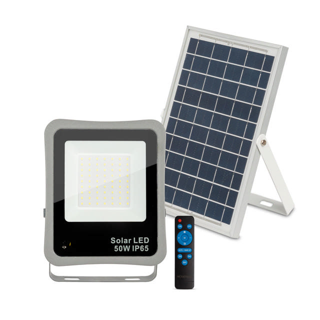 Proiector Solar LED Gri V1 50W 6500K IP65 - NOVELITE