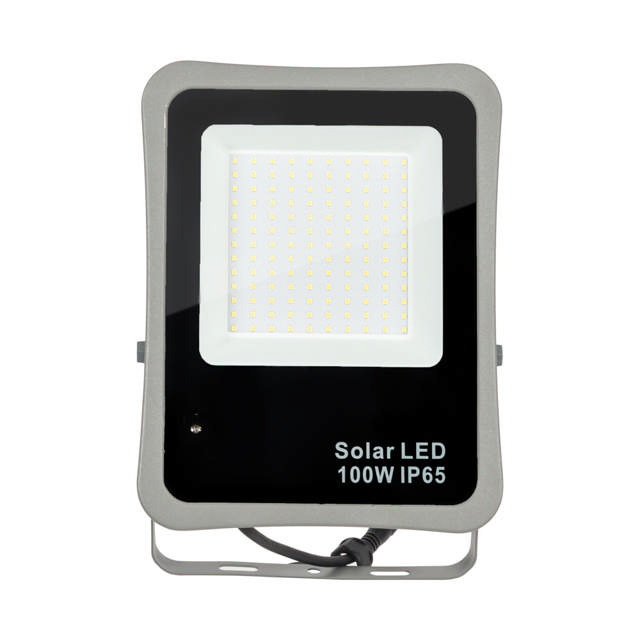 Proiector Solar LED Gri V1 100W 6500K IP65 - NOVELITE