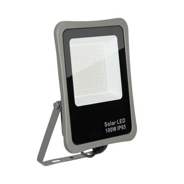 Proiector Solar LED Gri V1 100W 6500K IP65 - NOVELITE