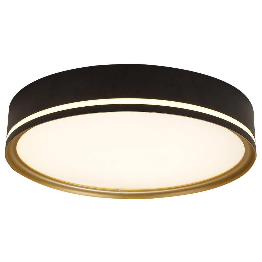 Plafonieră Cleo 32W 1920lm 4000K, negru, Erste