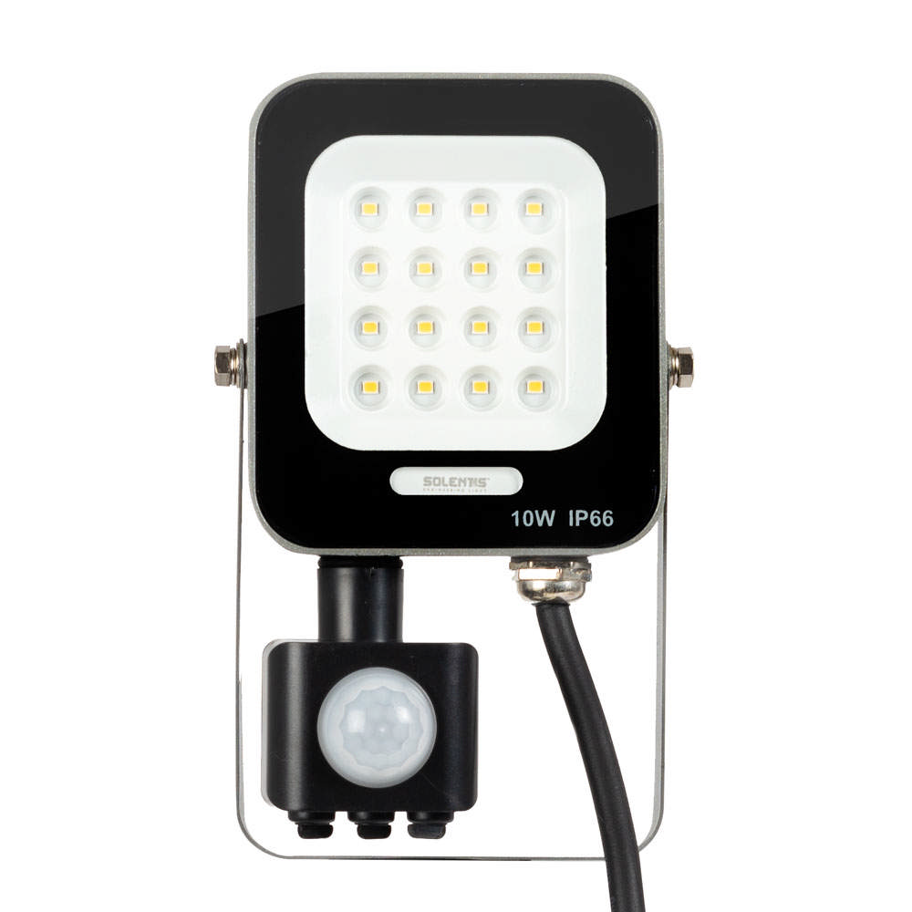Proiector LED cu Senzor 10W 4000K IP65 - SOLENTIS