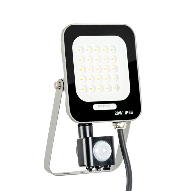 Proiector LED cu Senzor 20W 4000K IP65 - SOLENTIS