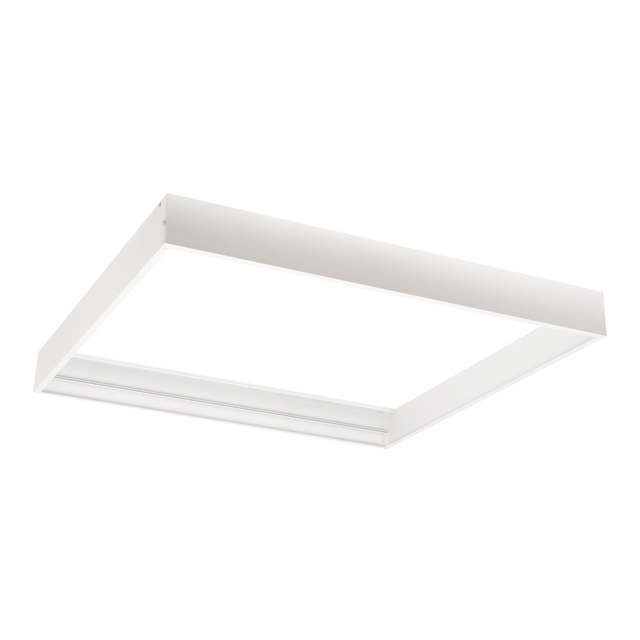 Rama Aluminiu Alb Panou LED Backlit 595x595x65mm - SOLENTIS