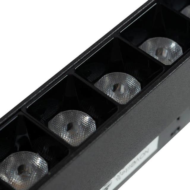 Spot Negru FAGURE Fix 12W 4000K IP20 pentru Sina Magnetica - NOVELITE