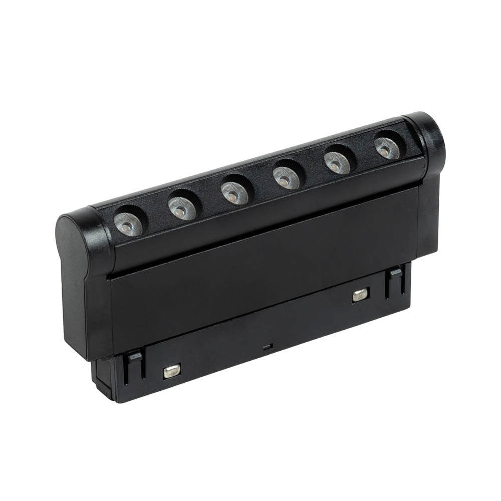 Spot Negru DOTS Slim Reglabil 6W 4000K IP20 pentru Sina Magnetica - NOVELITE