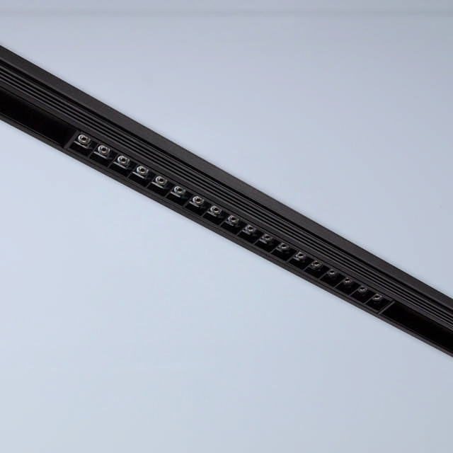 Spot  sina magneto 4000K 18W 1410LM, negru, Metsan