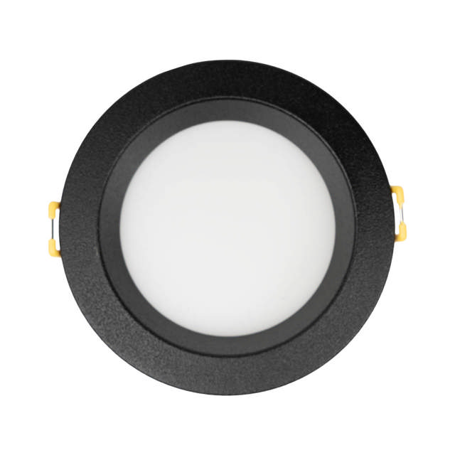 Downlight LED rotund Aprila 6W 4000K IP44, negru, Metsan