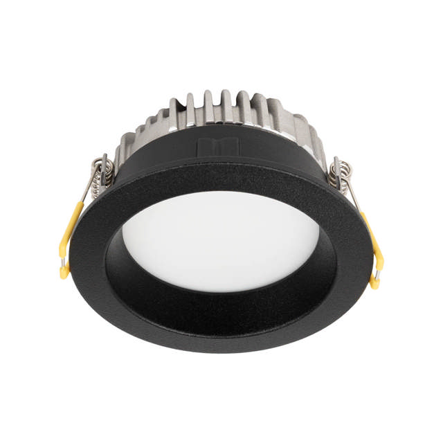 Downlight LED rotund Aprila 6W 4000K IP44, negru, Metsan