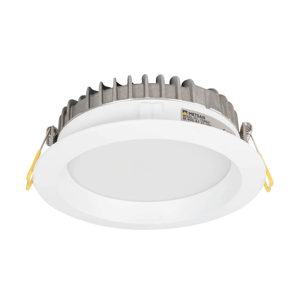 Downlight LED rotund Aprilla 10W 4000K IP44, alb, Metsan