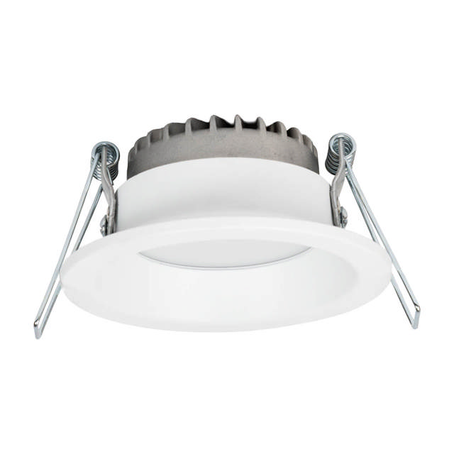 Downlight LED rotund compact 6W 4000K IP44, alb, Metsan