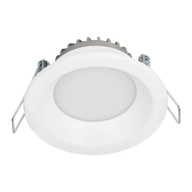 Downlight LED rotund compact 6W 4000K IP44, alb, Metsan