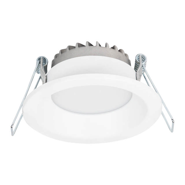 Downlight LED rotund compact 6W 4000K IP44, alb, Metsan