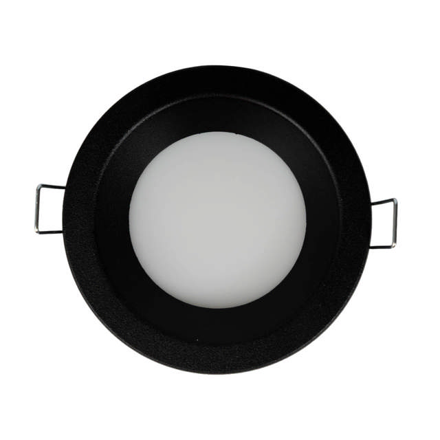 Downlight LED rotund compact 6W 4000K, negru, Metsan