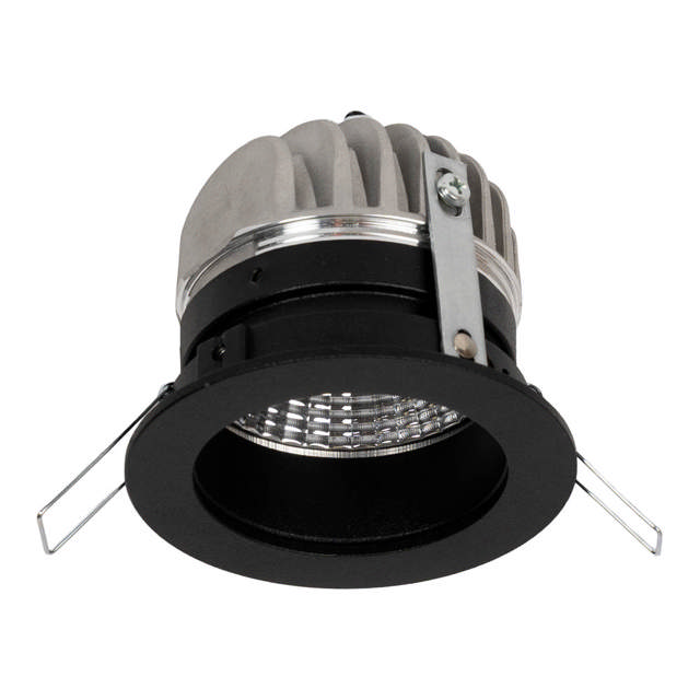 Spot LED rotund Neptune 10W 4000K IP44, negru, Metsan