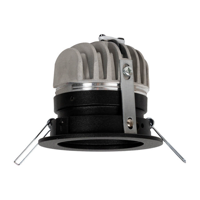 Spot LED rotund Neptune 10W 4000K IP44, negru, Metsan