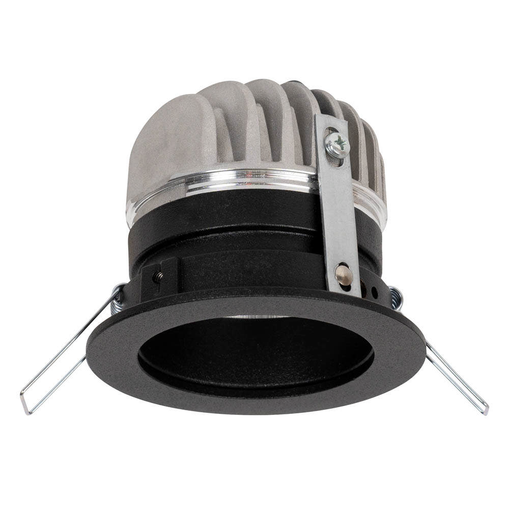 Spot LED rotund Neptune 10W 4000K IP44, negru, Metsan