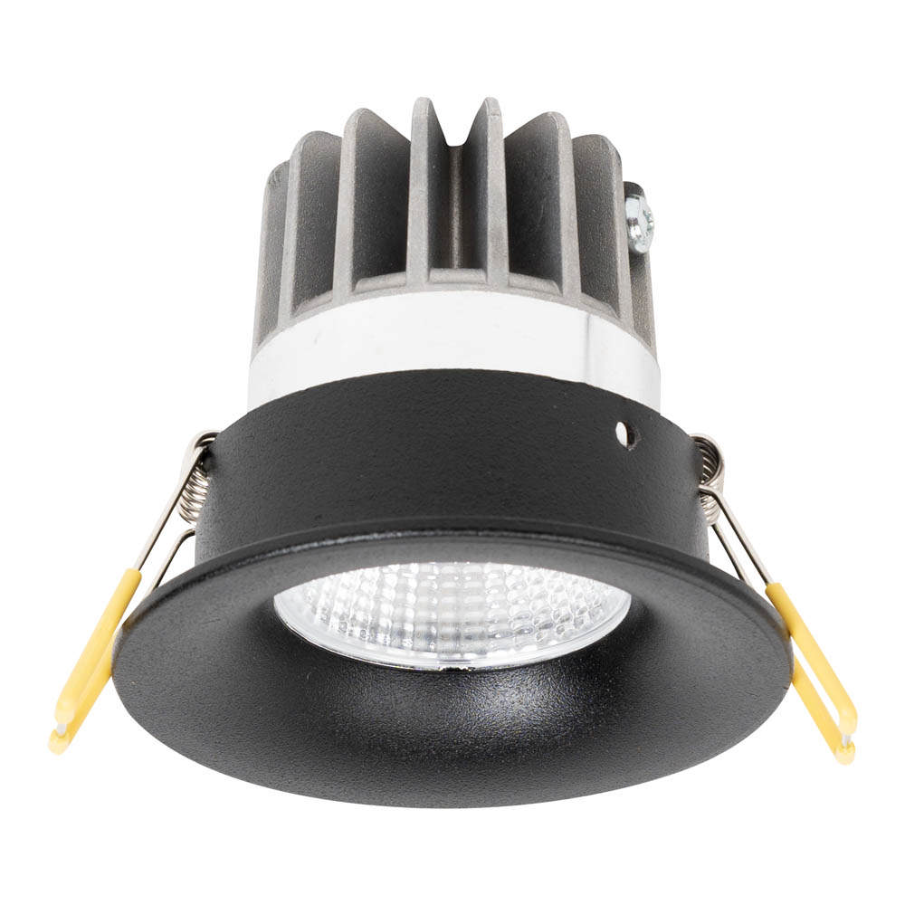 Spot LED rotund Sumota mini 8W 4000K IP44, negru, Metsan