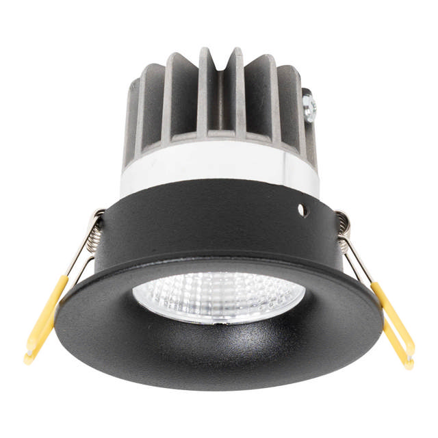 Spot LED rotund Sumota mini 8W 4000K IP44, negru, Metsan
