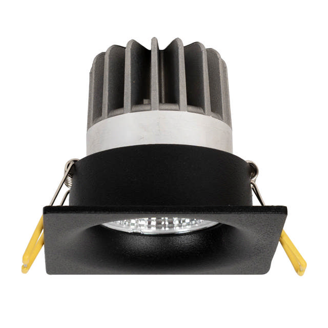 Spot LED patrat Sumota mini 8W 4000K IP44, negru, Metsan