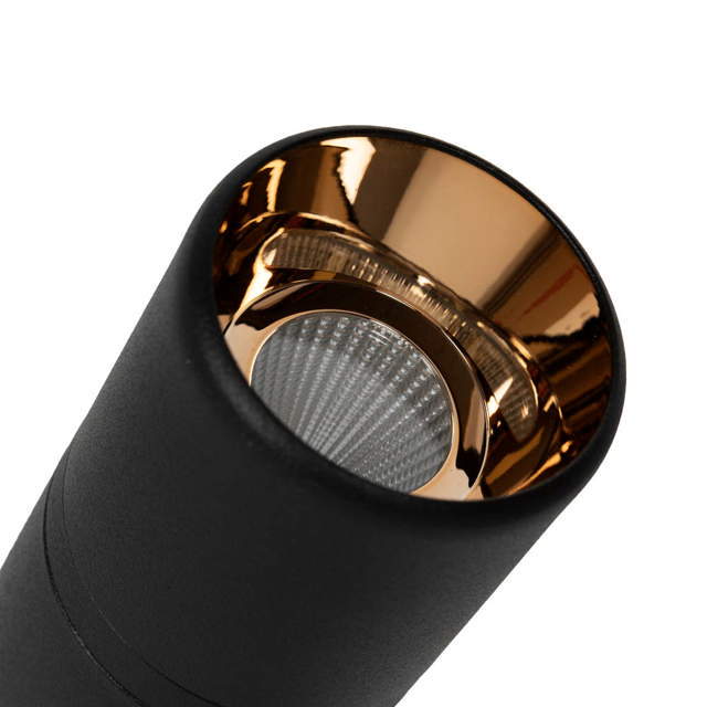 Spot Reflecto mini 10W 4000K IP20, negru+cupru, Metsan