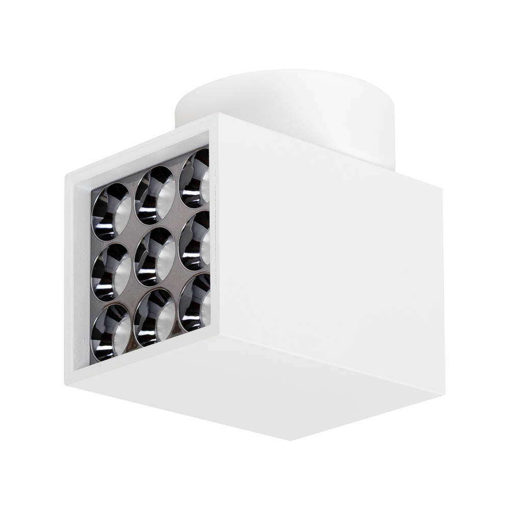Aplica Roma LED 12W 4000K IP20, negru, Metsan