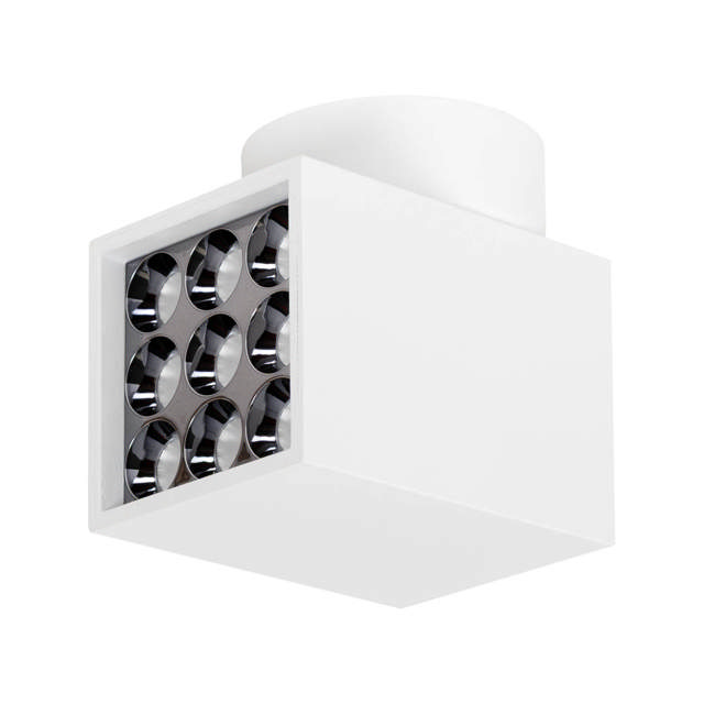 Aplica Roma LED 12W 4000K IP20, negru, Metsan