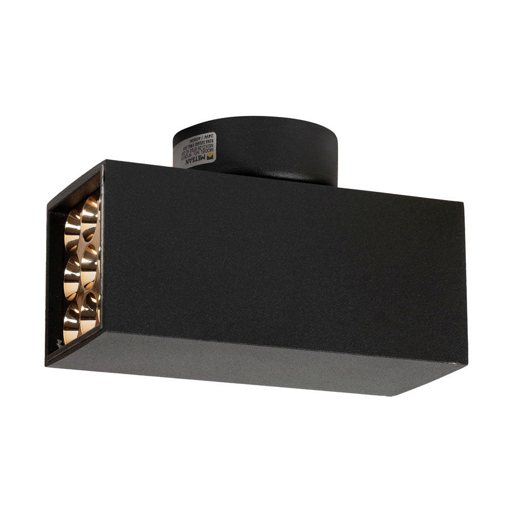 Aplica Roma LED 24W 4000K IP20, argintiu+cupru, Metsan