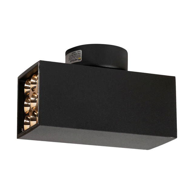 Aplica Roma LED 24W 4000K IP20, argintiu+cupru, Metsan