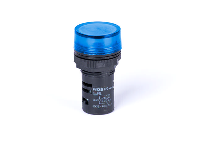 Lămpi de semnalizare cu montare pe ușă Ex9IL 1C b 230V AC, 105447, Noark