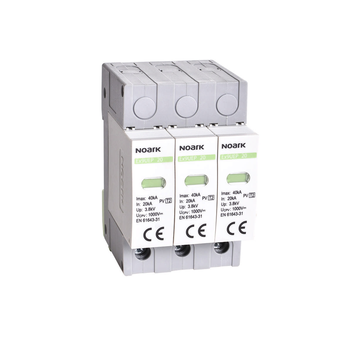 Descărcătoare în CC Ex9UEP 20 3P 1200 (N), 112894, Noark