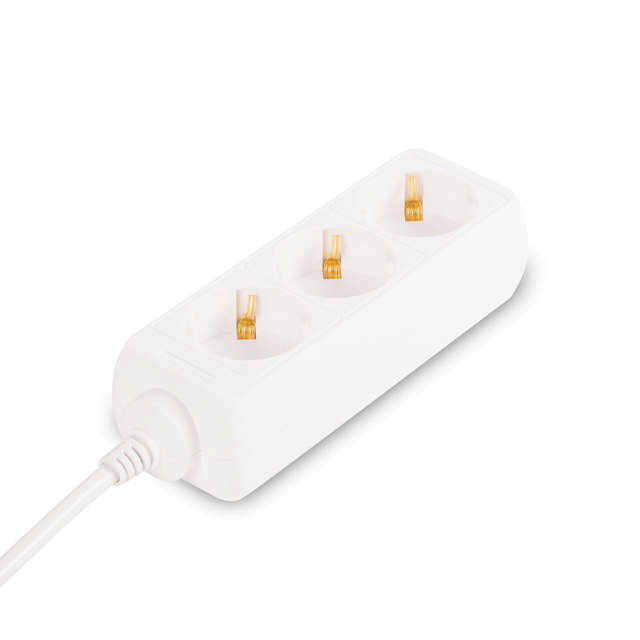 Prelungitor 3m 3 prize, alb, Inlet