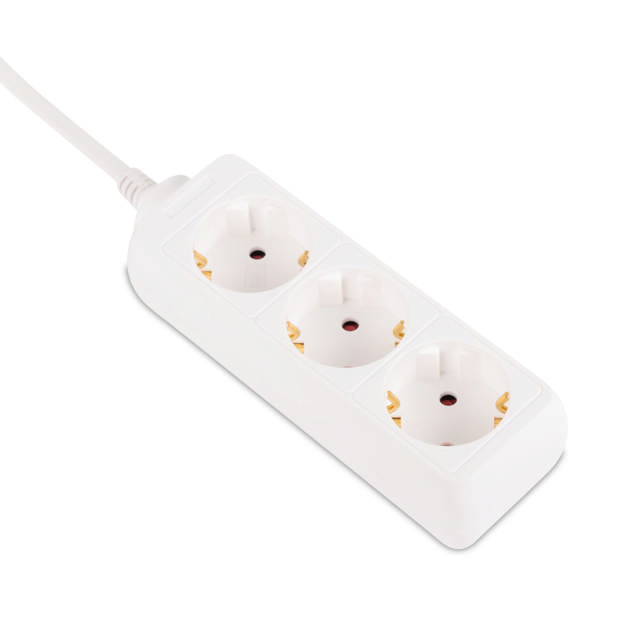 Prelungitor 5m 3 prize, alb, Inlet