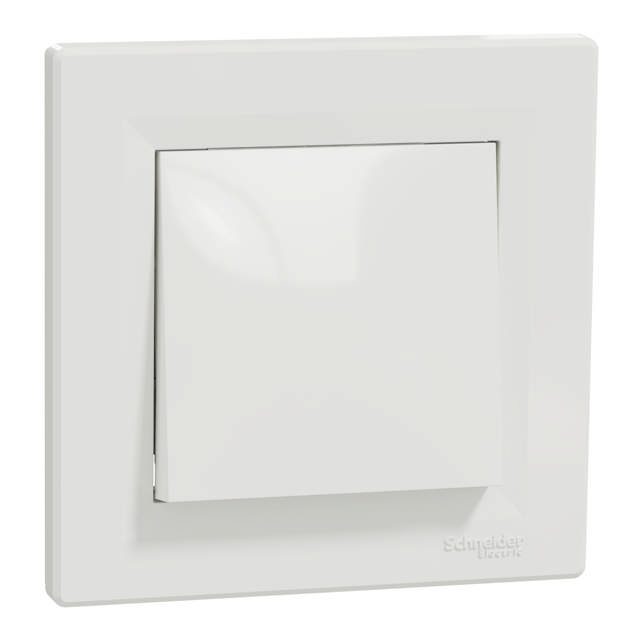 Asfora intrerupator revenire, alb, Schneider