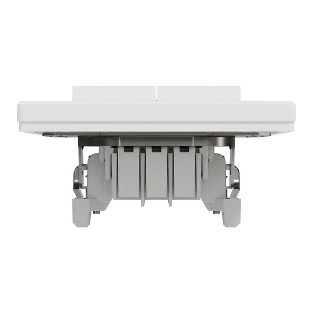 Asfora intrerupator dublu cap scara, alb, Schneider