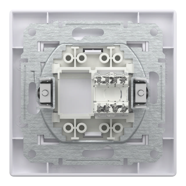 Asfora priza RJ45 UTP CAT6, alb, Schneider