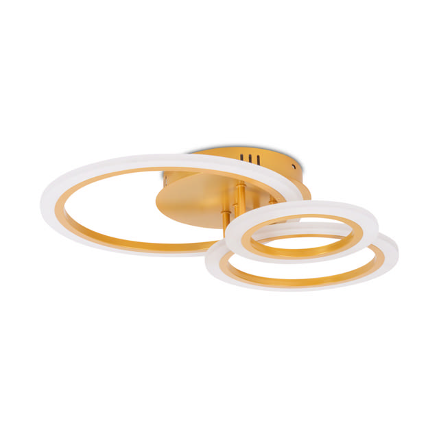 Lustra Oro LED 45W 50cm 3500-6000K cu telecomanda, Erste