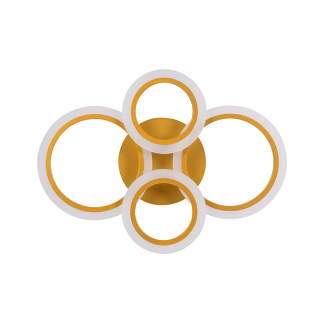 Lustra Oro LED 52W 56cm 3500-6000K cu telecomanda, Erste